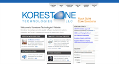 Desktop Screenshot of korestone.com